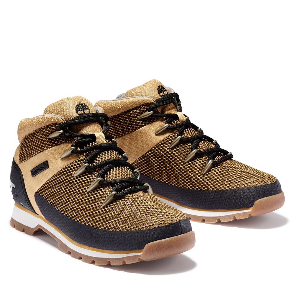 Timberland Αθλητικα Παπουτσια Ανδρικα Καφε/Μαυρα - Euro Sprint Boots - Greece 8574932-GM